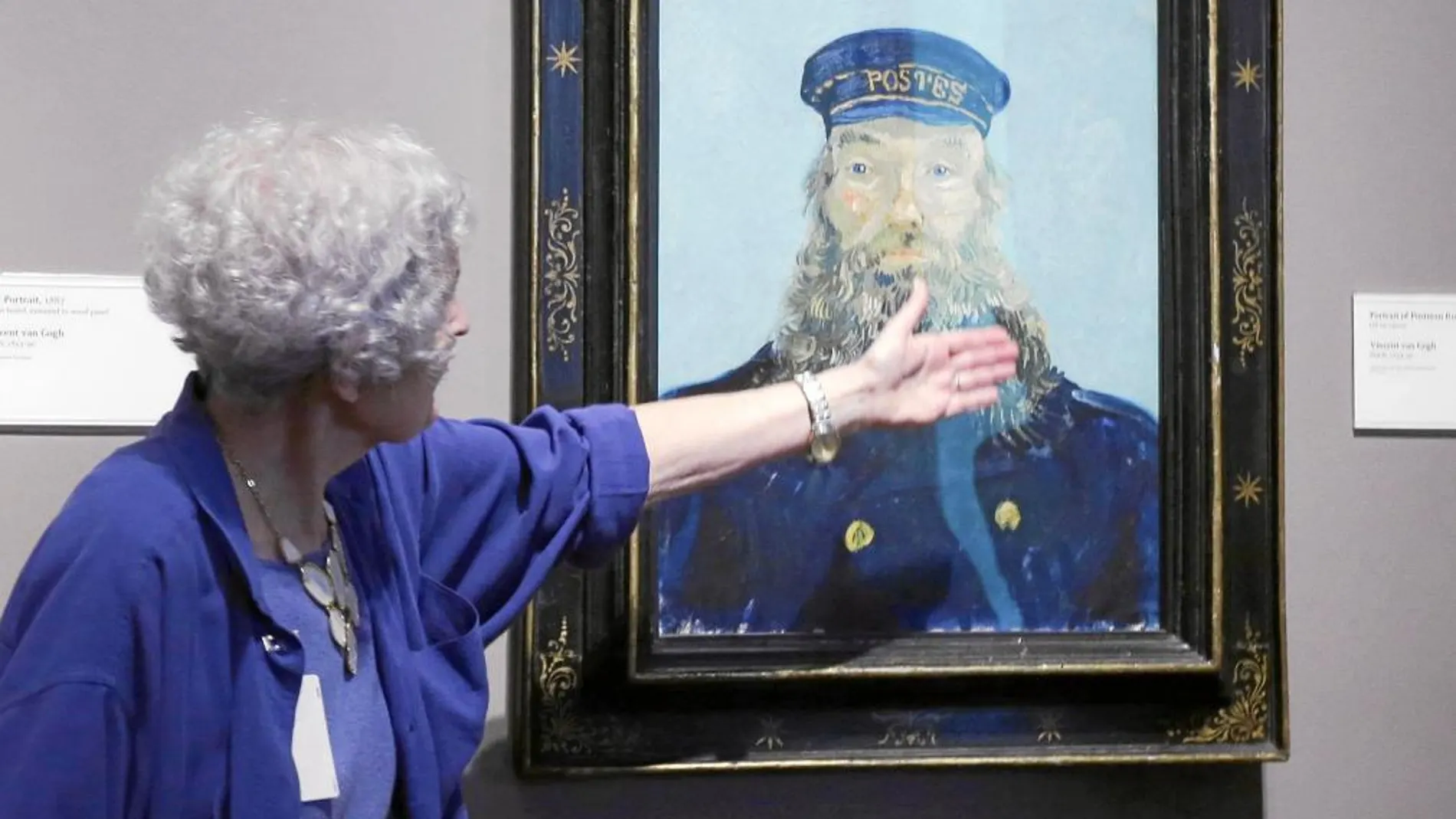 ARTE MAYOR «Autorretrato» y «El cartero de Rowling», ambos de Van Gogh y pertencientes al museo