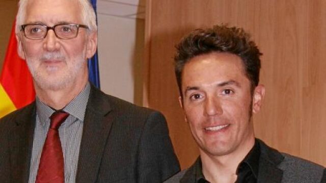 Purito recibe el premio como mejor ciclista del año