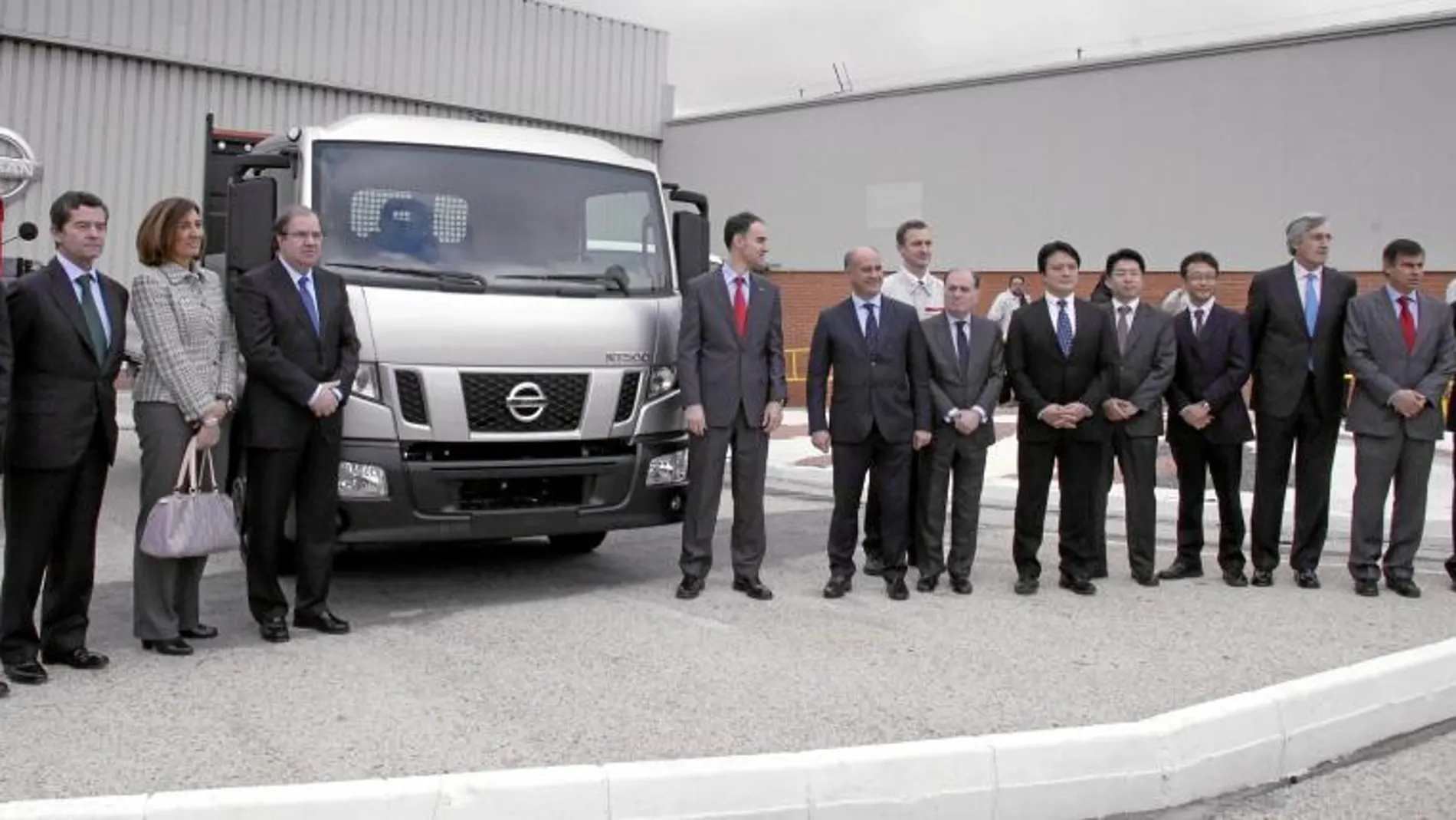 El nuevo camión de Nissan respalda la política industrial del Gobierno Herrera