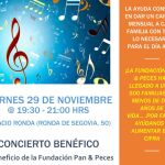 Concierto benéfico a favor de la Fundación Pan & Peces