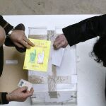 Imagen del referéndum ilegal que se celebró en 2009 en Arenys de Mar