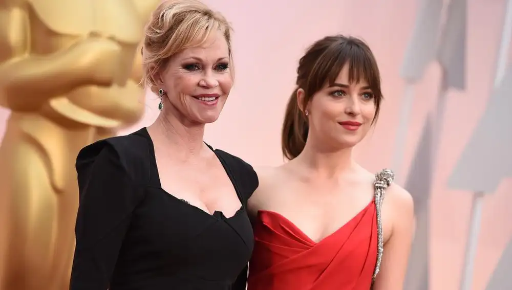 Melanie Griffith con su hija Dakota