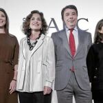 Esperanza Aguirre, María Dolores de Cospedal, Ana Botella, Ignacio González, Soraya Sáenz de Santamaría y Cristina Cifuentes
