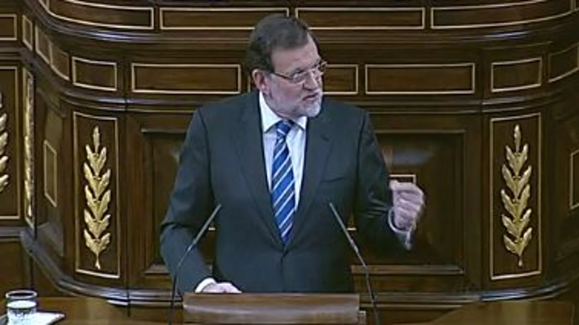Finaliza la intervención de Rajoy