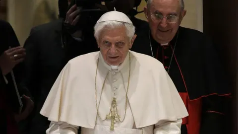 El Papa Emérito Benedicto, en una imagen de archivo
