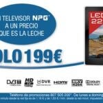 Televisor NPG 22"- 199 €