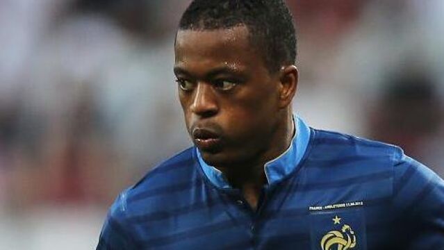 El jugador francés Patrice Evra.