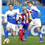 Torres jugó en la segunda mitad ante el Almería, pero no pudo marcar