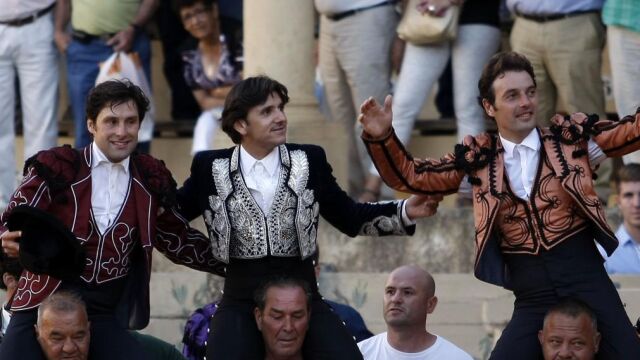 Andy Cartegena, Diego Ventura y Andrés Romero, esta tarde en Ronda