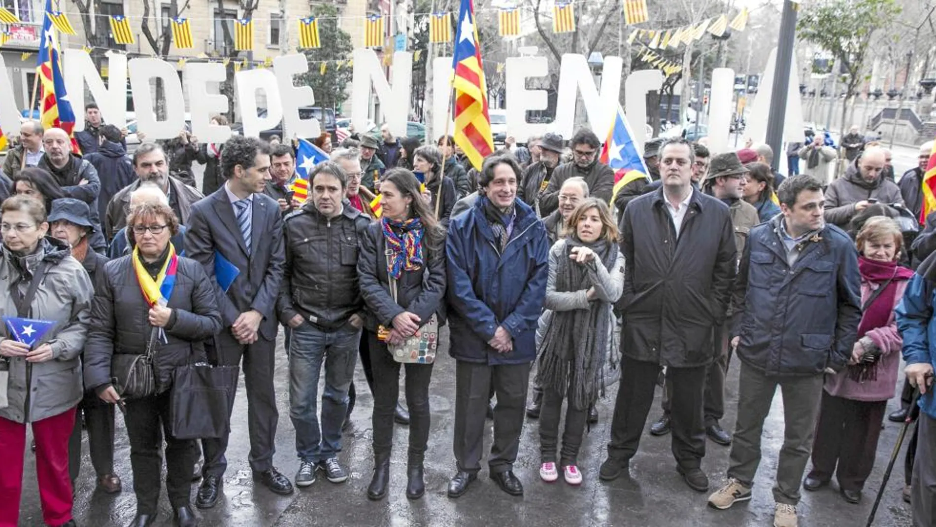 Imágenes del acto de inauguración de la plaza