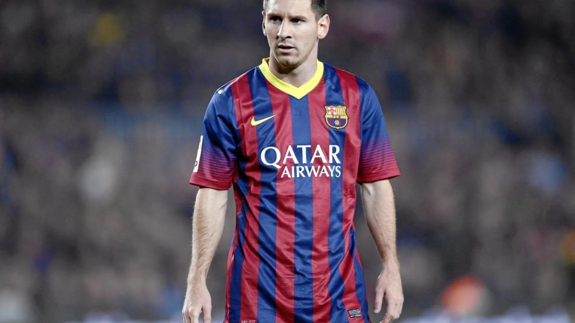 Sin piedad. Messi, muy ovacionado por el público, goleó en su reaparición