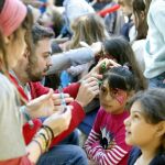 Centenares de niños pudieron disfrutar de los talleres y actividades que organizó la fundación