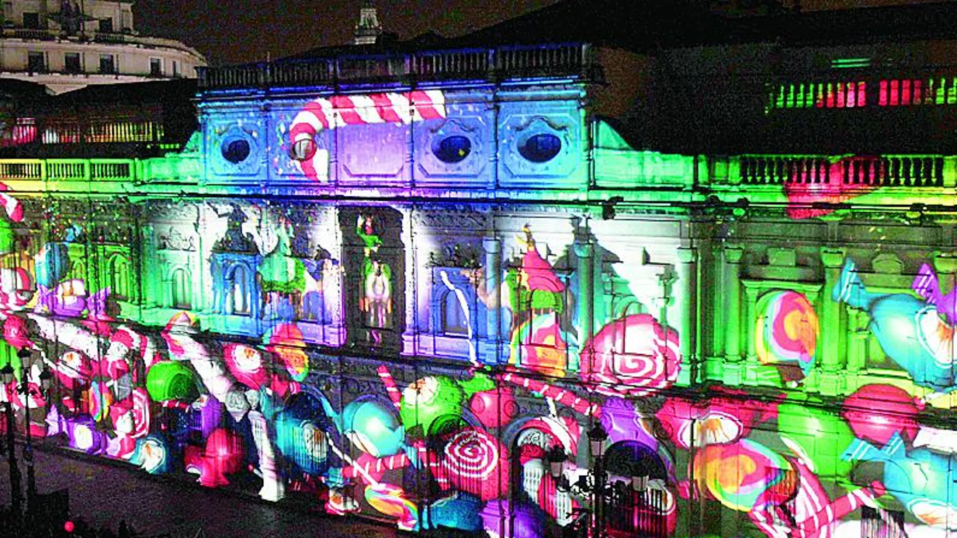 700.000 personas vieron el mapping esta Navidad