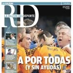 Portada del suplemento "La Razón del Deporte"