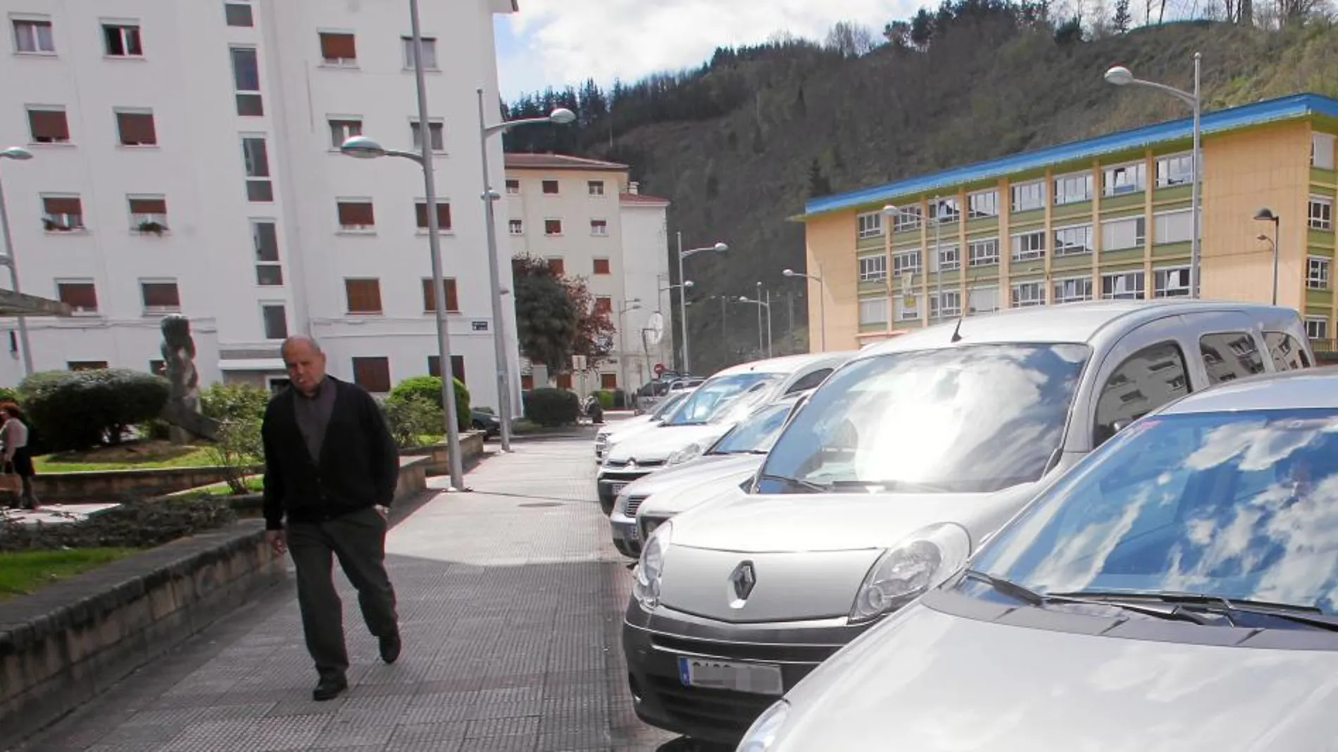 Lugar en el que el Guardia Civil Antonio Ramos fue asesinado a tiros dentro de su coche