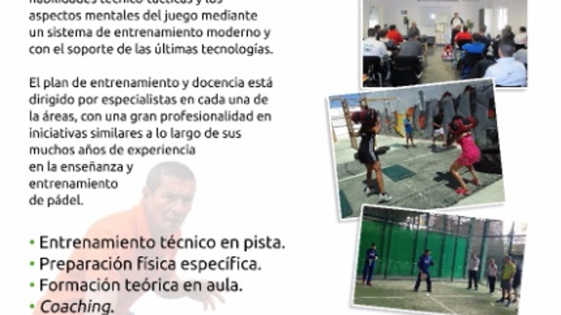 Cartel Duet Padel Academy