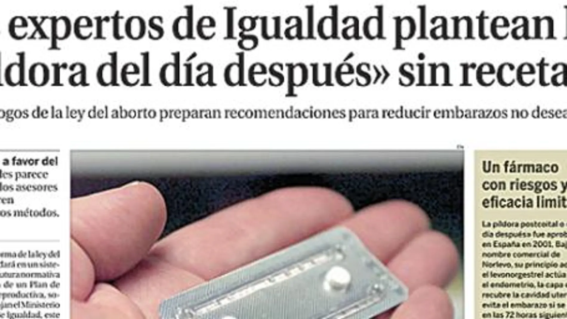 La propuesta de los expertos de Aído que adelantó LA RAZÓN