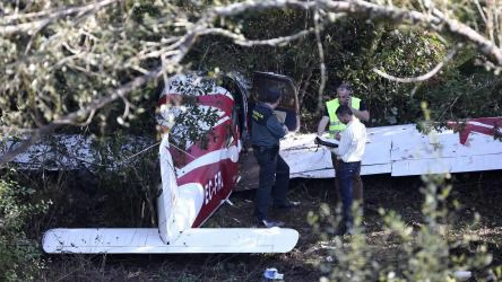 Imagen del lugar del accidente