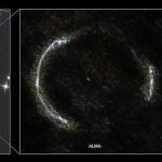 Los telescopios ALMA han captado la galaxia HATLAS J090311.6, más conocida por su mote corto: SDP 81. Está a unos 12.000 millones de años luz de la Tierra