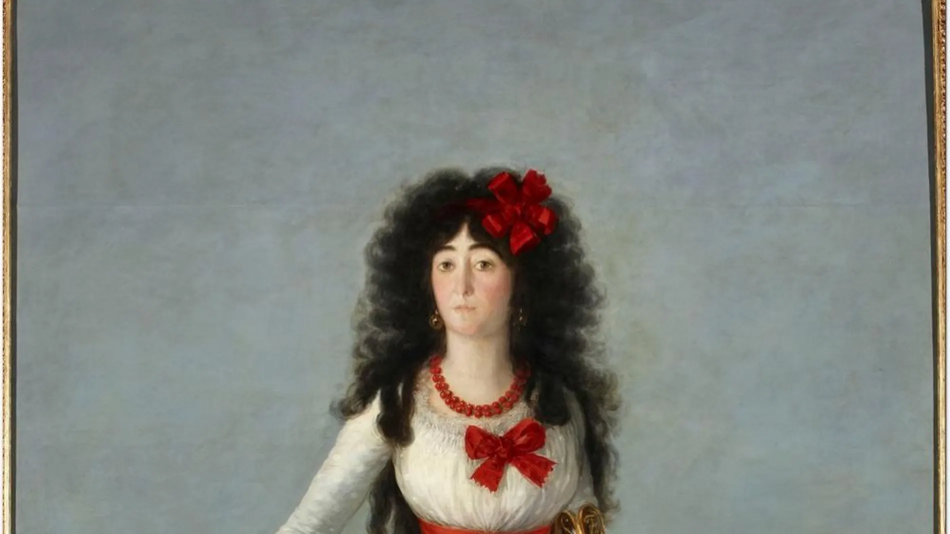 La Duquesa de Alba en blanco, uno de los cuadros que se expondrán en Dallas.