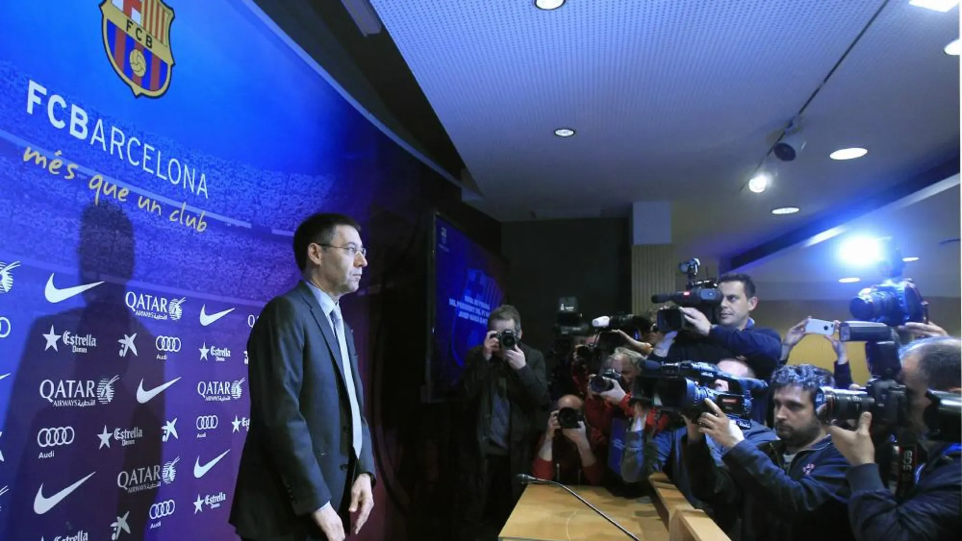 El presidente del Barcelona, Josep Maria Bartomeu.