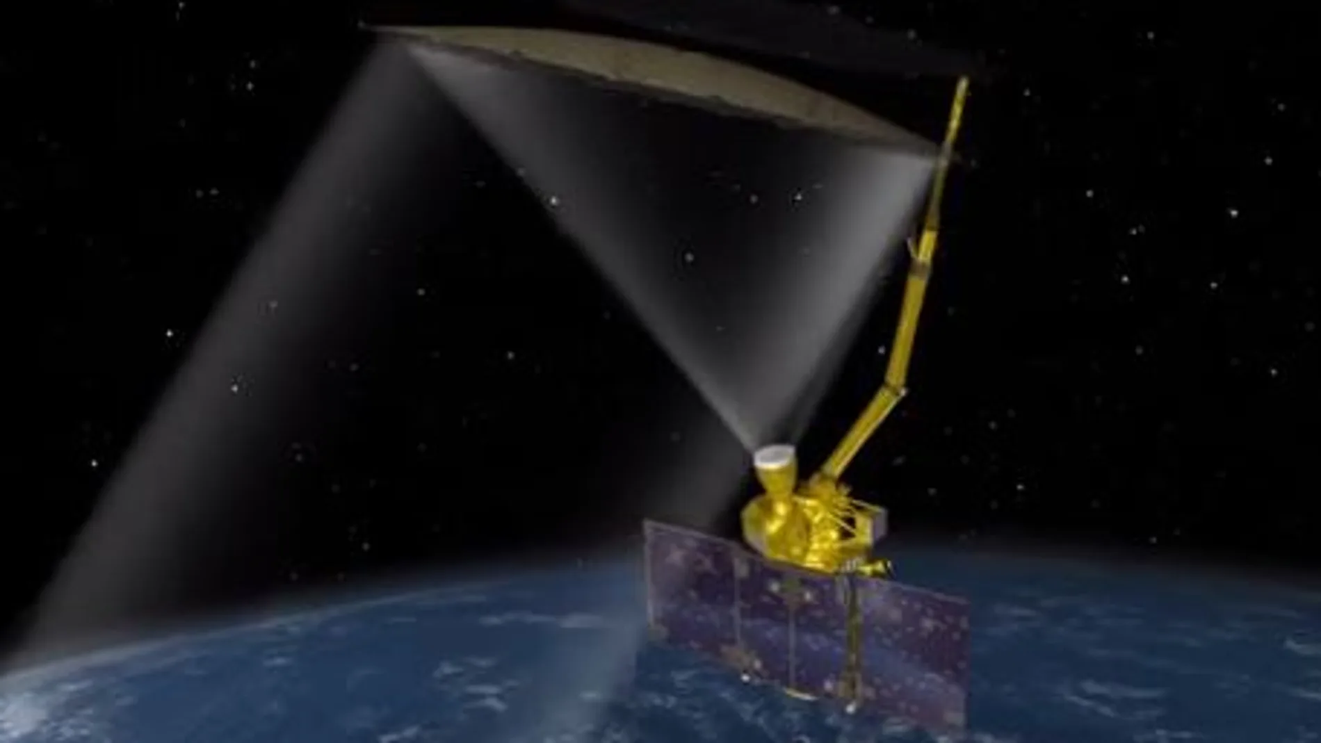 Un satélite con una «súper antena» estudiará la humedad del suelo
