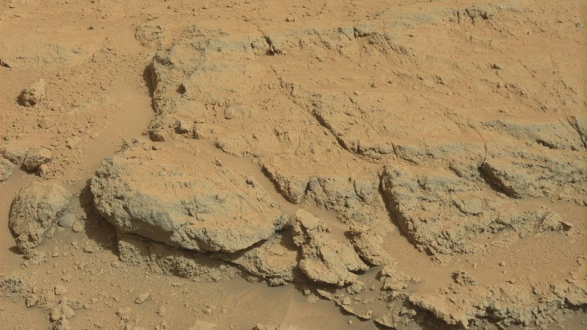 Así es la superficie de Marte