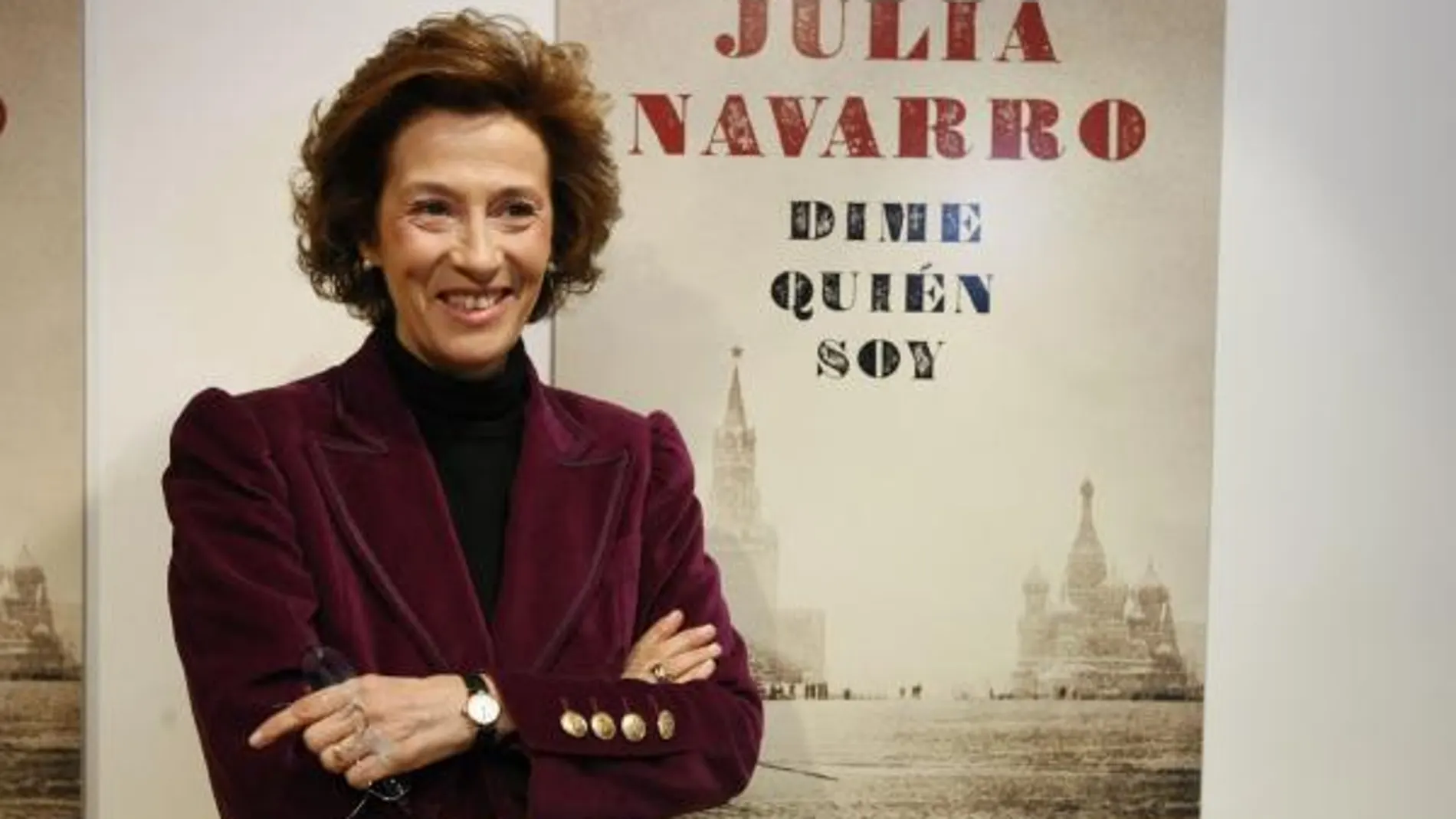 La escritora Julia Navarro es autora de la exitosa "Dime quién soy"