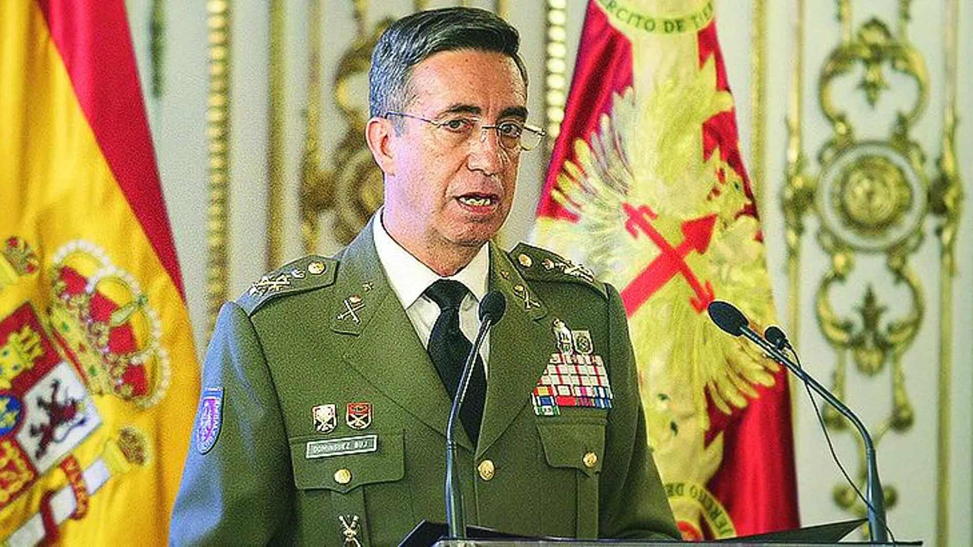 El jefe de Estado Mayor del Ejército, el general Jaime Domínguez Buj