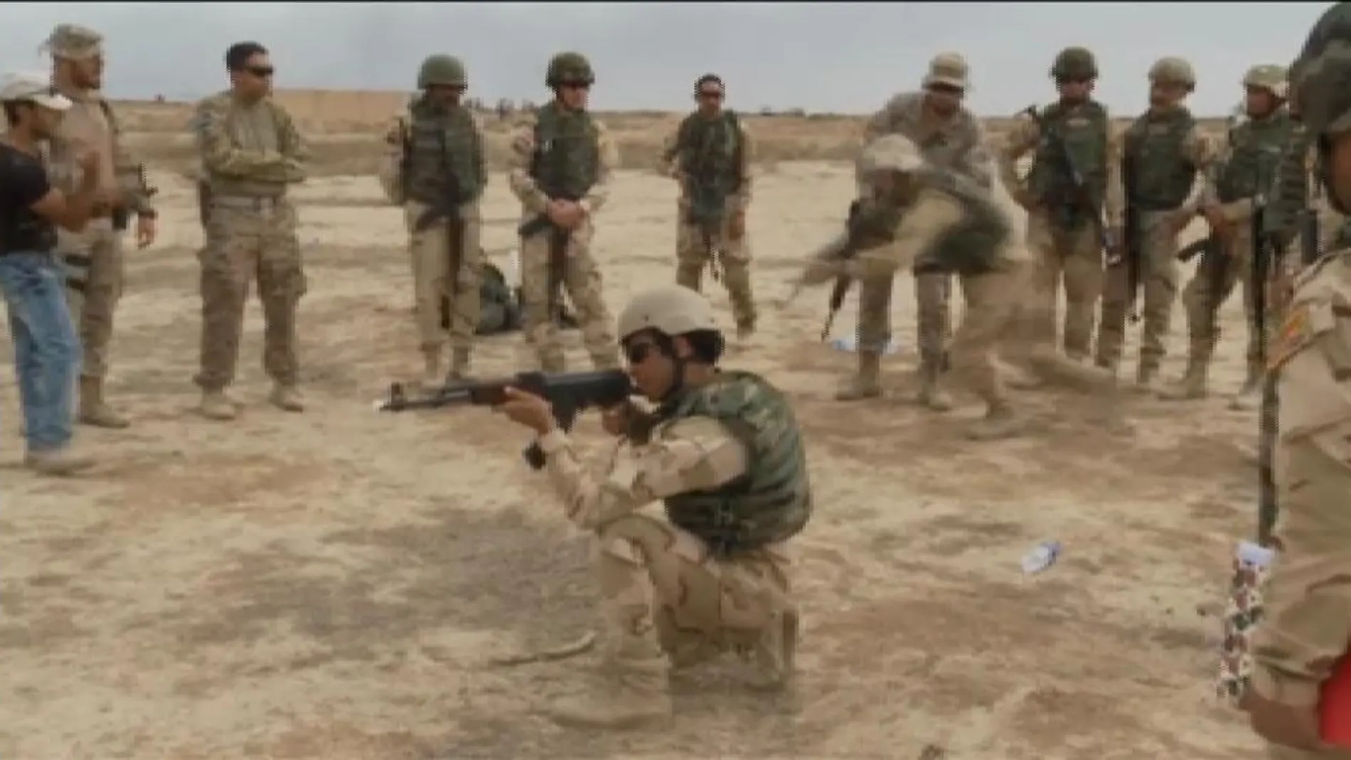 150 militares españoles entrenan a las tropas iraquíes en Bagdad