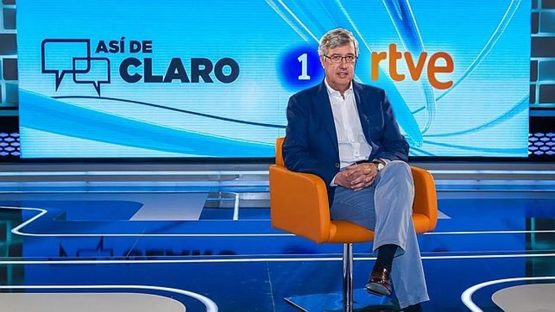 TVE cancela «Así de claro» de Sáenz de Buruaga por baja audiencia