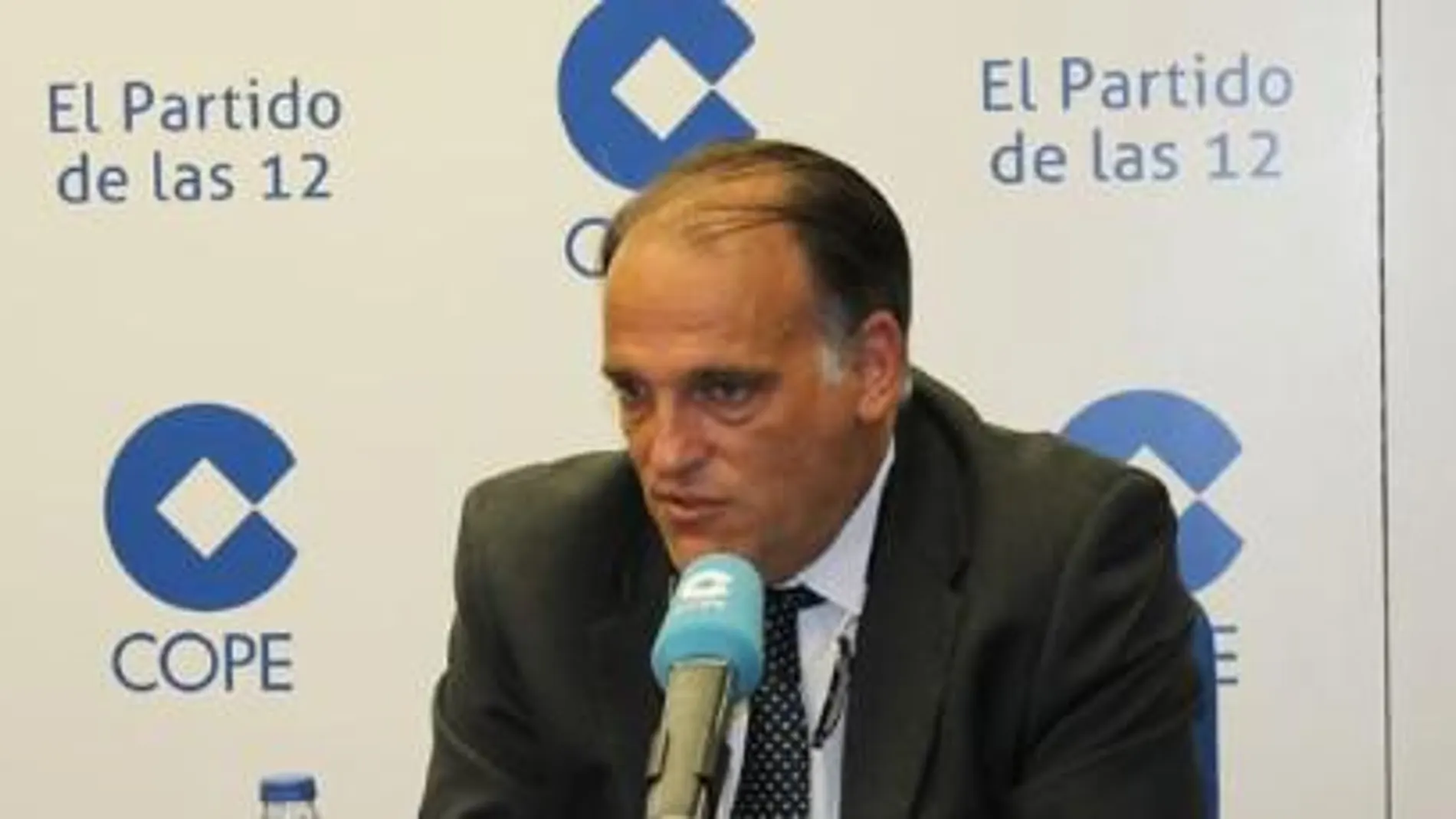 Javier Tebas, presidente de la Liga de Fútbol Profesional (LFP)