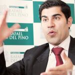 Parag Khanna, ayer en un momento de la entrevista