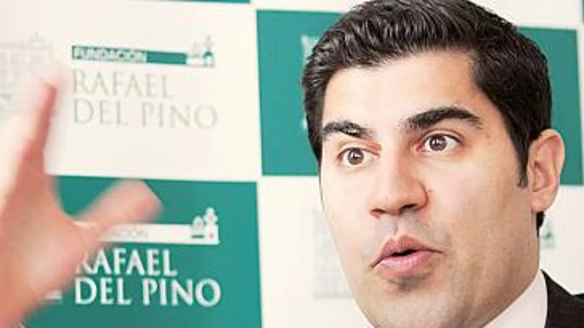 Parag Khanna, ayer en un momento de la entrevista