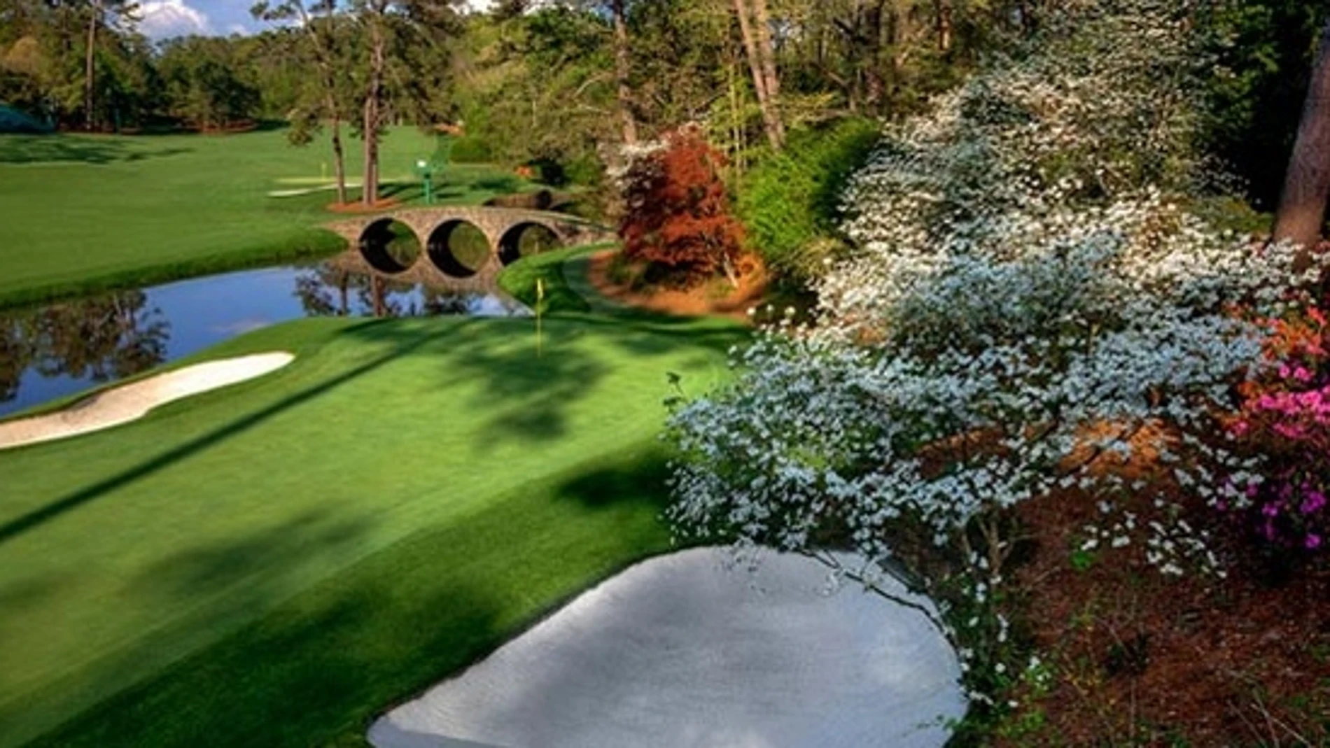 Hoyo 12 Augusta National.