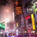 Nueva York celebra la despedida del año en Times Square