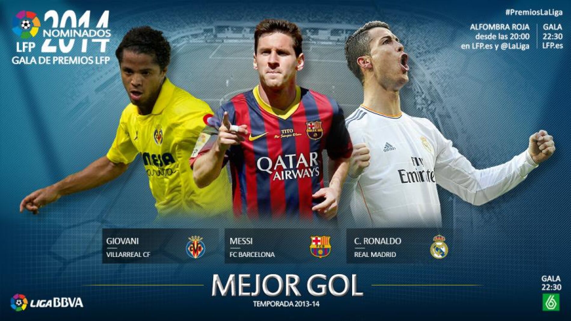 Messi, Cristiano Y Giovani, Nominados Al «Mejor Gol De La Liga»