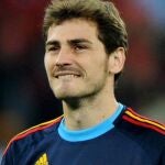 El guardameta español Iker Casillas