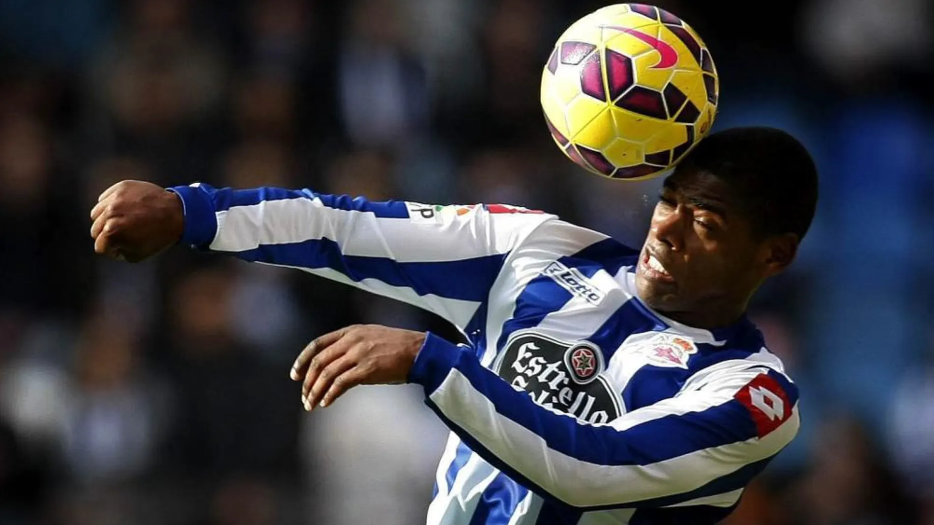 El delantero portugués del Deportivo de La Coruña, Iván Cavaleiro.