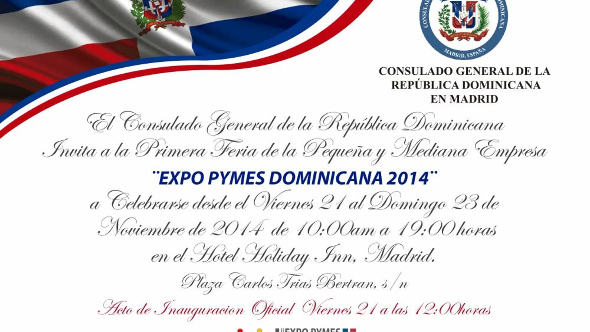 Expo Pymes Dominicana en Madrid