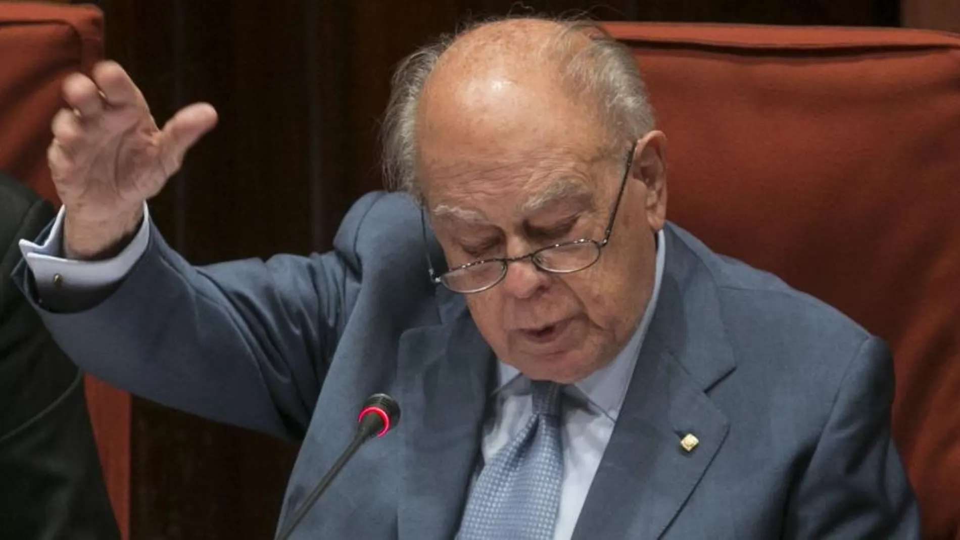 El expresidente de la Generalitat Jordi Pujol