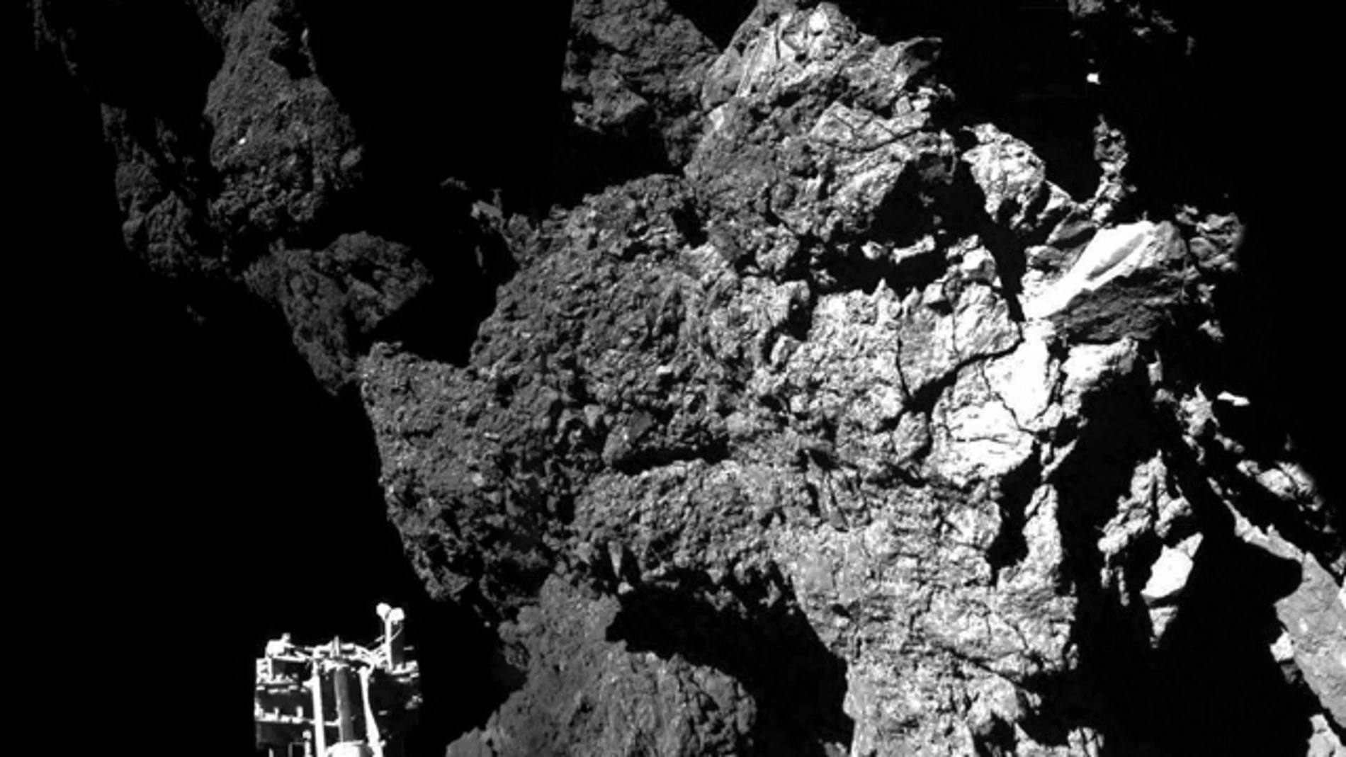 Philae se queda «dormido» tras ejecutar su misión primaria