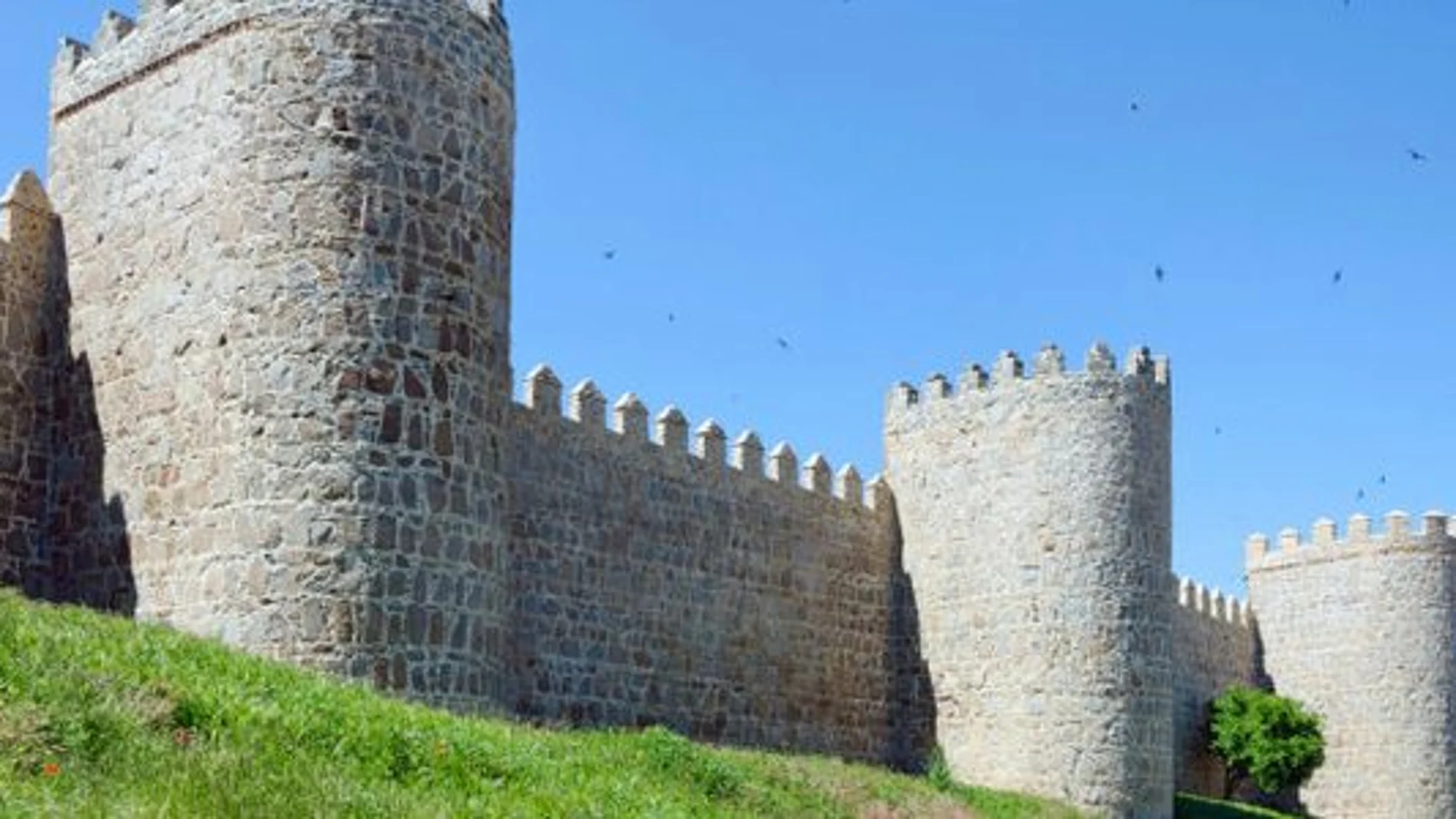 La muralla de Ávila.