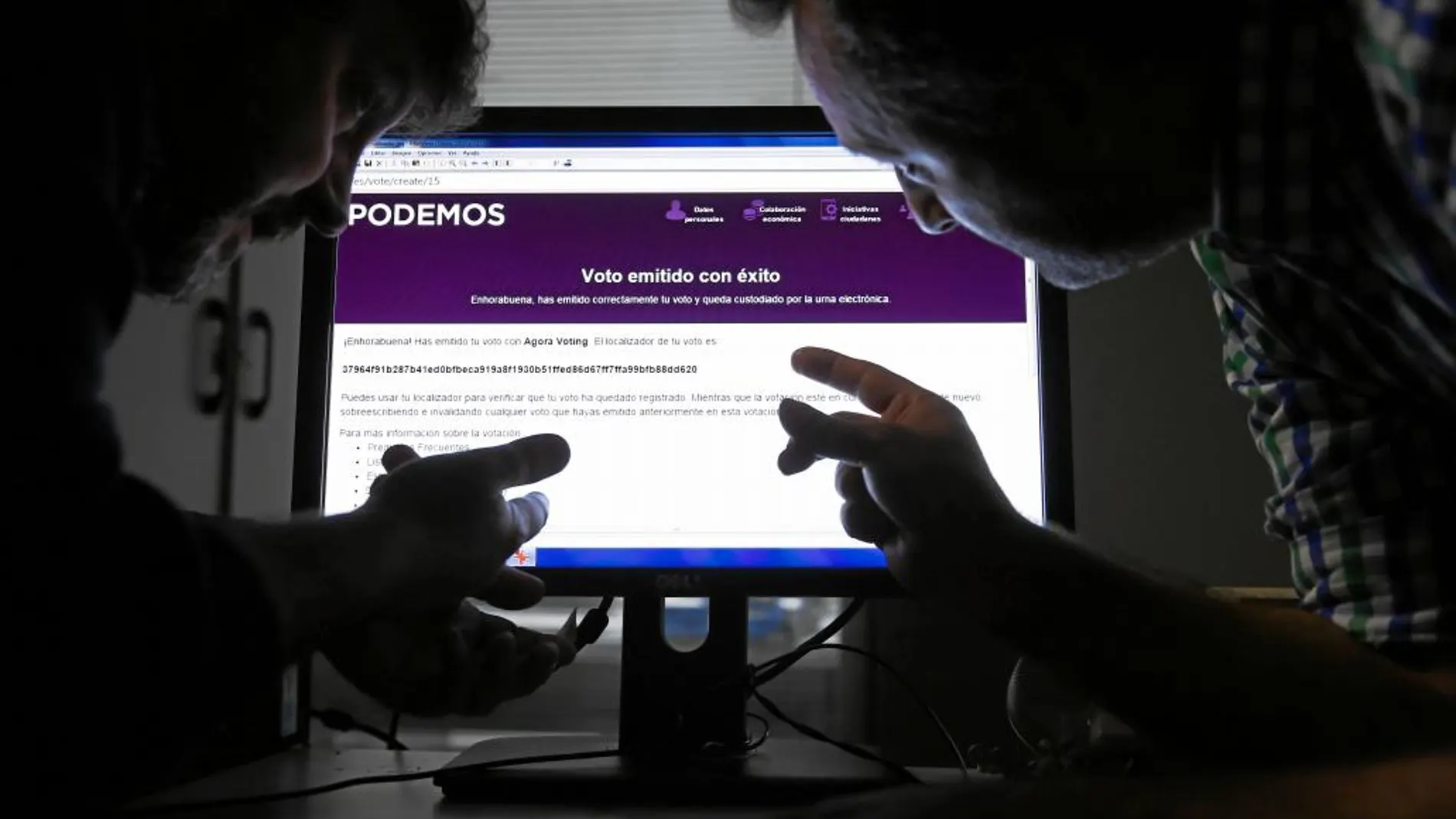 Denuncia de fraude en Podemos: LA RAZÓN vota con nombre falso en las primarias