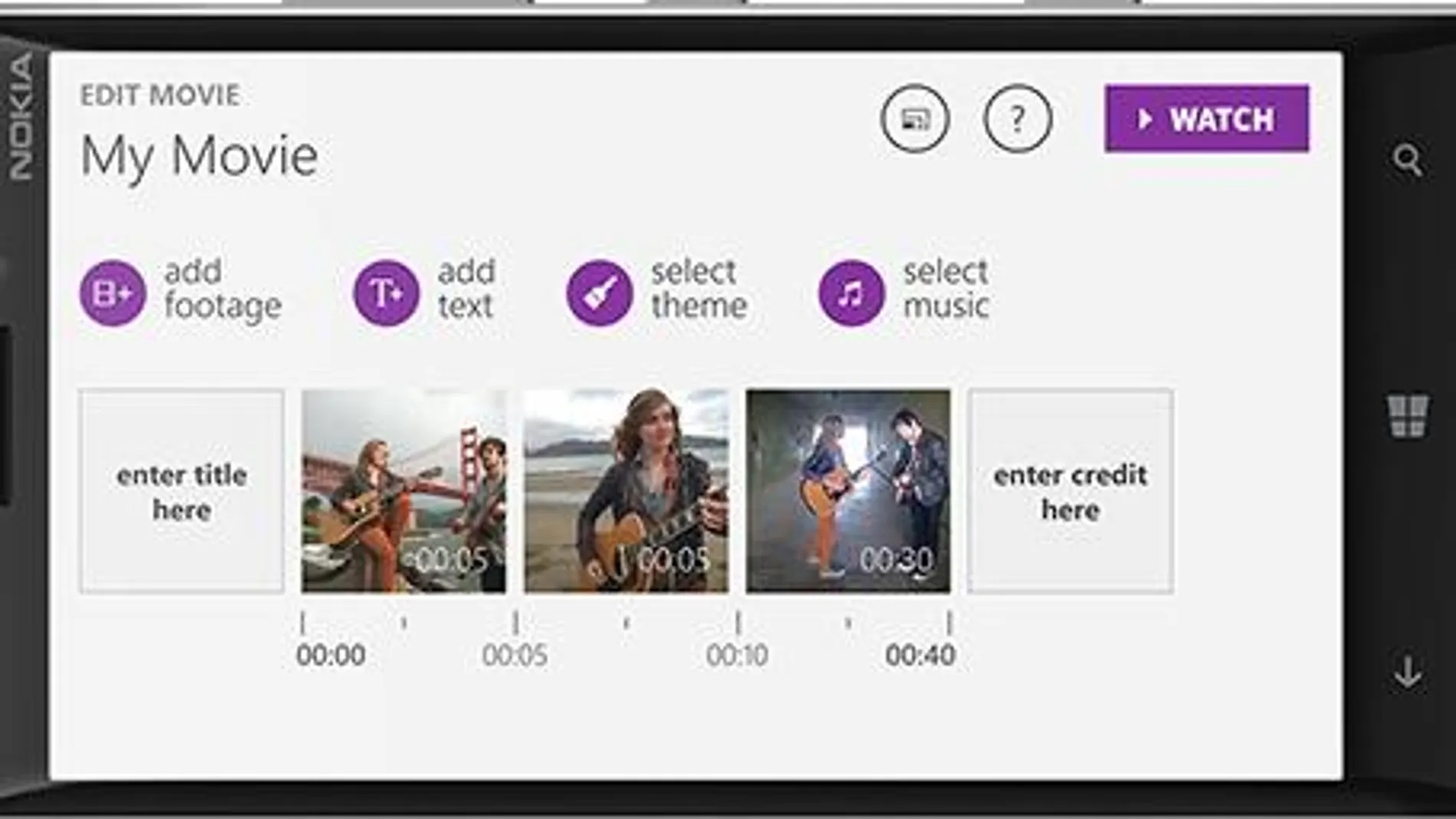 Microsoft lanza «Movie Creator» para Windows y Windows Phone