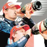Vettel amarga la fiesta a Button