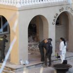 El artefacto explosivo dejó graves daños en el Ayuntamiento de Baralla