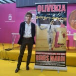 El novillero Ginés Marín en la presentación del festejo