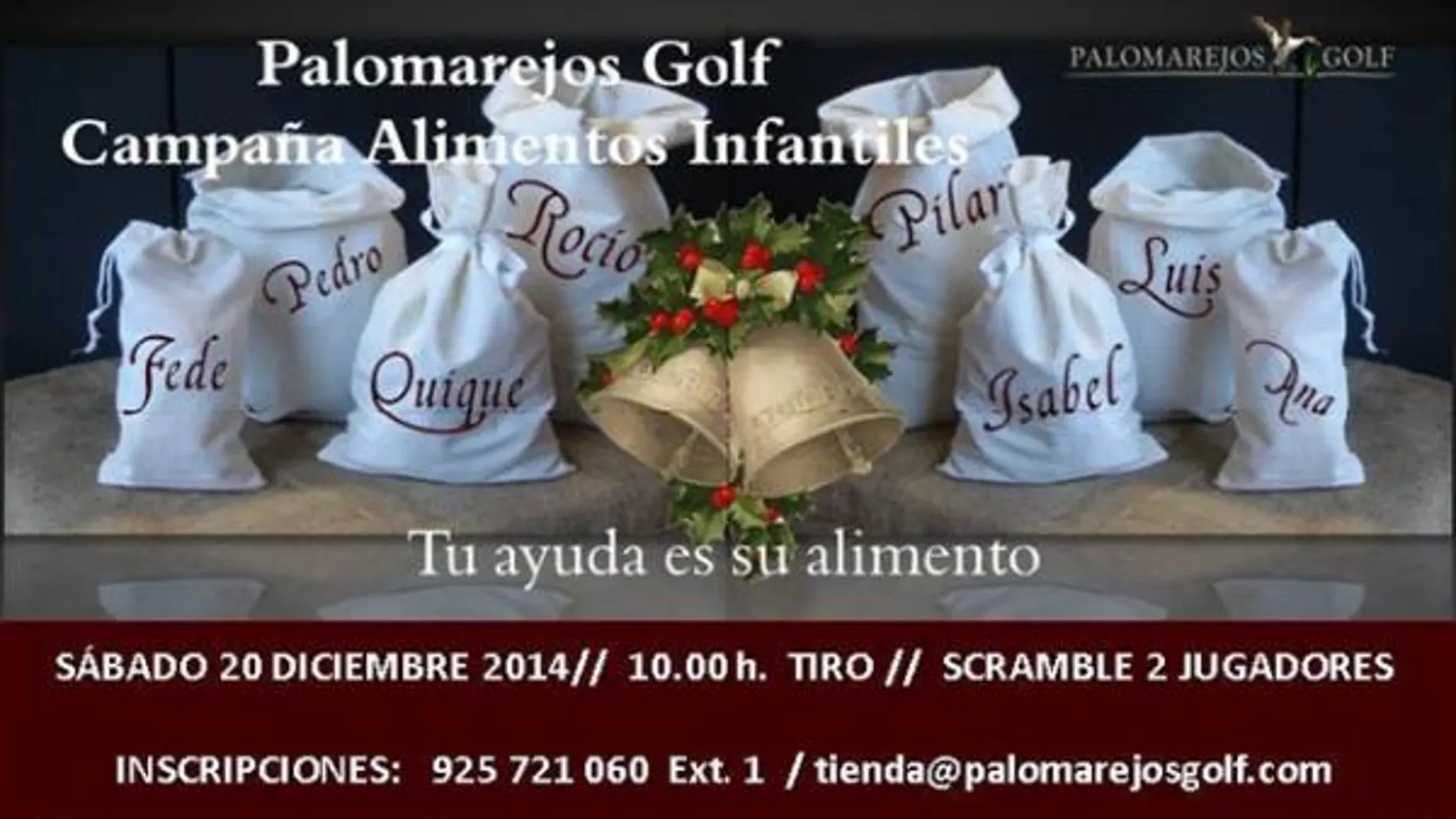 Cartel torneo navideño.