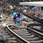 El terremoto de 2011 en Japón causó graves destrozos
